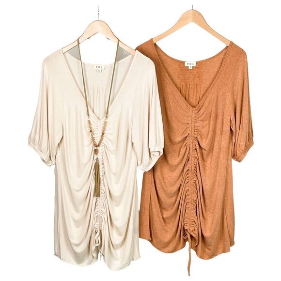 RELAXED To The Max knit top Adjustable Tie String - Picture 1 of 15